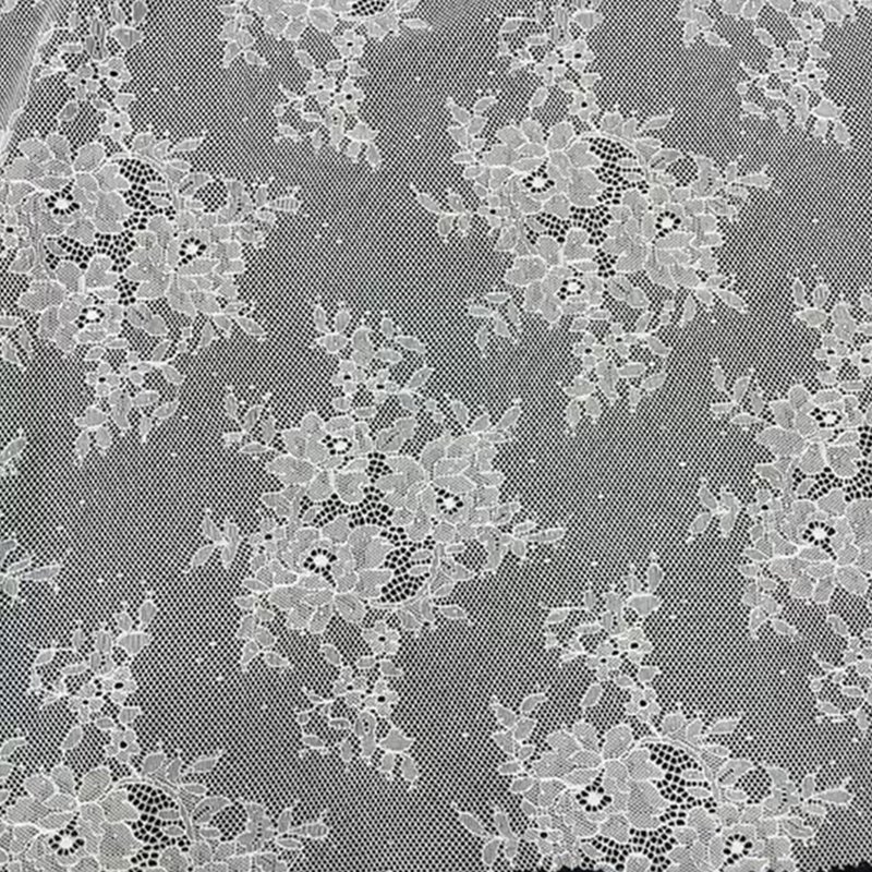 Lace Fabric Foil Bridal Polyester for Kids Wear Wholesale Supplier 12